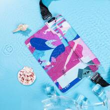 防水手机袋水下多层腰部防水袋加厚柔软游泳收纳袋户外运动沙滩包防水手机壳