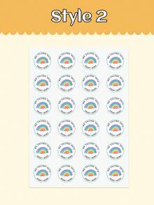 Excellent Student Stickers, Personalized Teacher Stickers, Praise Stickers, Teacher Name Stickers, Back To School Stickers. Personalized Stickers, Praise Stickers, Sticker Sets. School Stickers - Multicolor - View 18