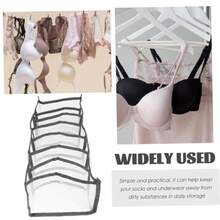 AQY Mobestech 2Pcs Underwear Storage Box Foldable Fabric Organizer For Socks And Accessories Drawer Divider For Closet Organization Space Saving Grey Design 8502 - 多 - 查看 6