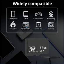 High-Speed Mini SD Card: 128GB/64GB/32GB/16GB TF Storage Card, TF Card Flash Memory Mini Mini SD Storage Card, Suitable For Cameras, Smartphones, SD Card/TF Card, Surveillance Cameras, Dash Cams, Video Cards, Personal Computers And Car Audio Systems - Very Suitable For Storing Files And Media.