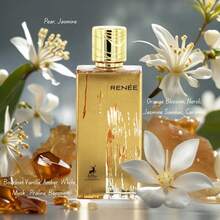 Maison Alhambra Renee Carmine Eau De Parfum Spray 100ml (3.4 Oz) By Maison  | A Bouquet Dipped In Caramel - 花卉印花 - 查看 5