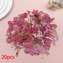 20/50/100 pièces Série or rose Assortiment aléatoire - Fournitures d'artisanat pour bijoux et accessoires faits main
