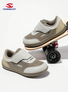 HOBIBEAR 1 Pair Kids Sports Shoes Unisex Barefoot Sneakers, Designed For Kids Who Easily Dirty Shoes With Hook And Loop Closure For Easy On/Off, Comfortable Walking Outdoor Shoes