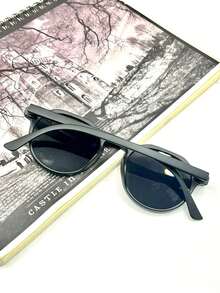 Men's Fashion Casual Glasses For Summer - 磨砂黑 - 查看 6