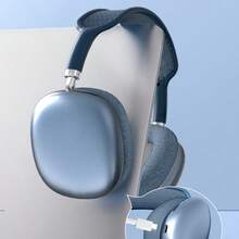 P9 Pro Max Subwoofer Bluetooth Headsets Wireless Headsets Bluetooth 5.0 Sports Headsets Bass Wireless Headsets - Blue - View 1