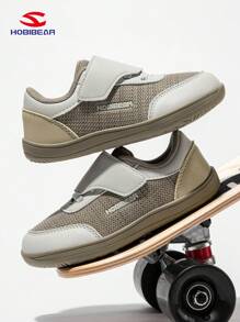 HOBIBEAR 1 Pair Kids Sports Shoes Unisex Barefoot Sneakers, Designed For Kids Who Easily Dirty Shoes With Hook And Loop Closure For Easy On/Off, Comfortable Walking Outdoor Shoes