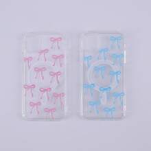 Bowknot Skin-Friendly Magnetic Phone Case Compatible With IPhone 16 ProMax/15/14/13/12/11 Protective Cover