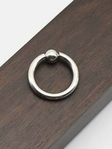 1 sztuka gorąca wszechstronna duża średnica ze stali nierdzewnej okrągły sztanga piercing przegrody nosowej obręcz z kulką męskie pierścienie PA pierścień z koralikami sprężynowy duży rozmiar kolczyki dla kobiet pierścienie BCR ekspandery uszu rozciągacze uszu ciężarki do uszu biżuteria do ciała 12G 10G 8G 6G 4G 2G 0G 00G/10mm 12mm okrąg średnica wewnętrzna 10mm-22mm