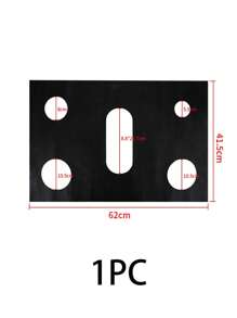 5-Hole Gas Stove Protector, Anti Sticking And Anti Fouling Furnace Cover, Easy To Clean Kitchen Appliance Mat, High Temperature And Oil Resistant Five Hole Gas Stove Mat, Anti Sticking And Washable, Keeping The Stove Clean