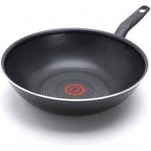 Crepera de 25-Fal Everyday Negro con Antiadherente Easy Plus con Thermo-Señal y de baquelita, - 28 centímetros - Ver 13