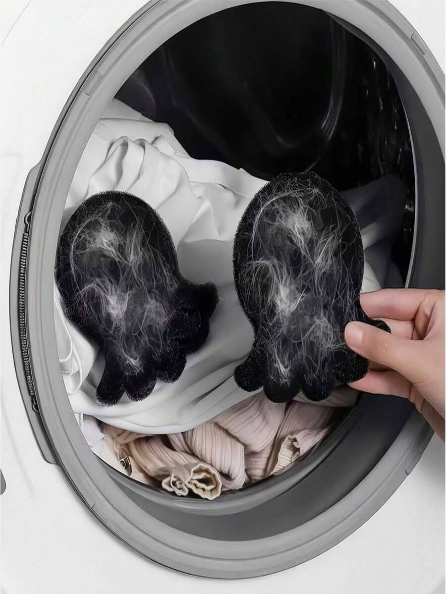 RV HOME Tierhaarentferner - Wiederverwendbare Haarbürste Mit Abnehmbarem Griff