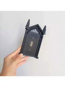 Easy-Install 3D Black Printed Light Switch Cover - Halloween & Holiday Decor, Battery-Free, Unique Black Home Wall Art, Halloween Decoration Halloween Decor Light Home Decor Party Decor Halloween Decoration Room Decor Halloween Garden Decor For Gift Fairy