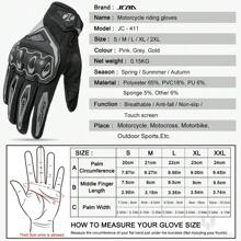ALPINES FOX Motorcycle Gloves Men Women Touchscreen Anti-Slip Motorbike Cycling Outdoor Riding Summer Breathable Moto Racing Gloves