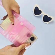 1PC Personalized Waterproof Phone Bag,Shadow Monogram Pool Bag,Wet Dry Bag,Water Resistant Bag For Pool,Beach Bag,Triple Seal Waterproof Pouch