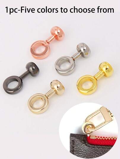 五金配件包（含扣环） - 拉链扣、链条连接扣套装转换套件，钱包配件，钱包制作材料 - 适用于斜挎包和钱包改造，DIY 手提包配件，可调节，锌合金，朋克金属，行李箱包，工艺品，服装，包袋，鞋子，工艺爱好者必备