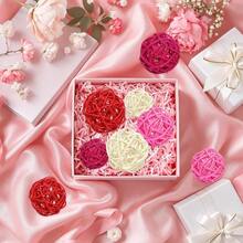 Vases - Blanc, rose, rose, rouge, rouge. - Voir 6