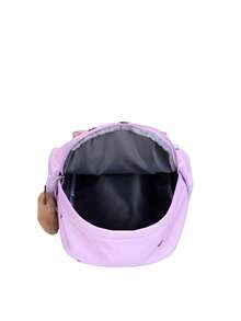 1 件可爱水豚图案返校背包，卡通学生包，带毛绒吊坠书包，可调节肩带书包，休闲轻便背包，适合女孩/青少年/学生/毕业生，适合日常使用、外出、旅行、学校和返校 - 彩色 - 查看 5