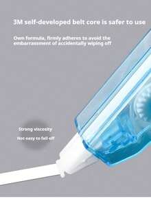 3 rolki korektora w taśmie, wygodne i szybkie, natychmiastowe korygowanie błędów, odpowiednie dla uczniów, pracowników biurowych, artykułów szkolnych, niezbędnych na powrót do szkoły