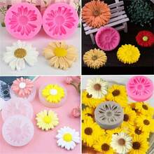 6pcs Flower Silicone Molds, Daisy Clay Mold, Plaster Mold, Candle Mold, Aromatherapy Wax Sheet Silicone Mold, Soap Mold, Suitable For Candles, Plaster, Resin, Clay, Concrete And Other Craft Projects - Multicolor - View 7