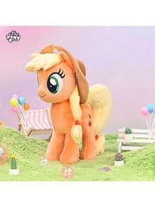 Hasbro 官方正品我的小马驹毛绒动物玩偶 30 厘米动漫卡通软玩具卡哇伊儿童玩具创意礼物送给女孩（苹果杰克） - Applejack - 查看 8
