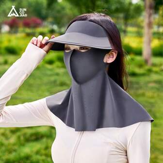 suncojia Suncojia Women 3-In-1 Foldable Sun Hat, Adjustable Size, Lightweight & Portable, Offers Strong UV Protection, Suitable For Summer Sports