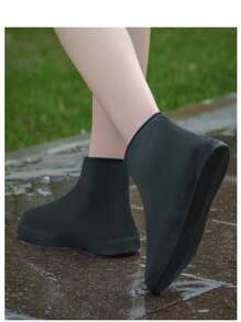 1 Pair/2 Pairs Of Latex Waterproof Non-Slip Shoe Covers, Reusable, Waterproof Protection, Outdoor Latex Rain Boots Waterproof Shoe Cover That Can Be Reused For Rain Prevention. Multiple Colors To Choose From, Rainproof Sandproof Silicone Rain Shoe Covers, Silicone Waterproof Shoe Covers, Rainy Day Shoe Covers, Reusable Non-Slip Rain Boots, Suitable For Rainy Days, Grasslands, And Clean Use( Suitable For Sizes 38-45). Insulation, Galentines, Puppy, Carnival