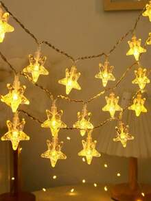 1 Stück romantische LED Fee-Lichterkette in Herzform, dekorative Beleuchtung für Zuhause Schlafzimmer, 3D Kunst Dekor Thema, batteriebetrieben, perfekt für Valentinstag, Geburtstag, Hochzeit, Muttertag, Innen- und Außengarten, Weihnachten, Feiertagsparty, Blumen, Geschenke & Deko, traumhafte Atmosphäre, 150/300 cm - Rosa Liebesherz - Übersicht 5