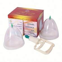 1pc Women's Chest Cup Massage Set - Advanced Vacuum Massager For Natural Firming And Enlarging - Soothing Home Spa Experience, Perfect Self-Care Gift - trắng - Xem 4