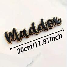 1pc Personalized Wooden Name Plate, No Electricity Needed, Customized Letter Wall Decor, Boho Style, Suitable For Living Room, Bedroom, Unique Customized Gift For Birthday, Party, Wedding, Graduation, Christmas, Halloween