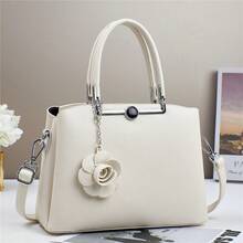 Women Shoulder Bags - 糙米色 - 查看 2