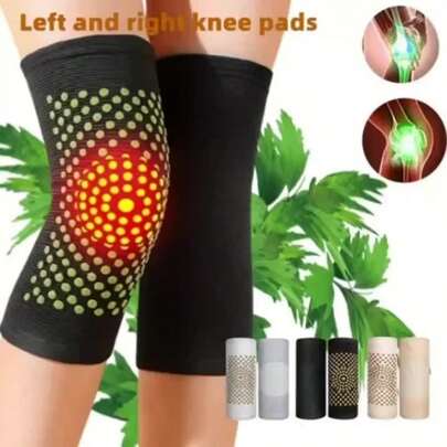 2 Pcs, Wormwood Self-Heating Short Knee Pads, Care For Joints, Transfer Love, To The Elderly Caring