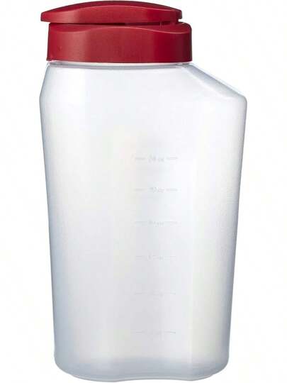 GoodCook 1 Quart Bottle – BPA Mixing Pitcher With Lid, Snap Lock Easy Pour Lid, Drink Containers Fridge, Storage Container, Jugs Drinks, Plastic Bottles With Lids