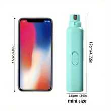 1 件电动宠物指甲磨床，适用于小型犬和猫，宠物指甲护理锉刀工具，电池供电（不含电池） - 彩色 - 查看 10