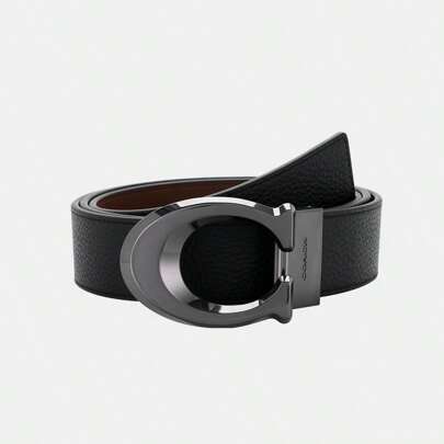 Signature Buckle Cut To Size Reversible Belt, 38 Mm