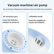 RAF 2-In-1 Vacuum Pump, With Vacuum Suction/Inflation Function, Portable Design, Suitable For Inflating And Deflating Various Items Such As Pool Floats, Air Beds, Mattresses, Swim Rings, Air Mattresses, Inflatable Toys, As Well As Vacuum Storage Bags And Indoor Clothing Storage. Great Gift For Kitchen, Valentine's Day And Christmas Holiday. - Multicolor - View 6