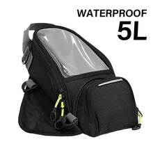 Motorcycle Multi Functional Fuel Storage Bag Waterproof Motorcycle Small Fuel Bag Mobile Phone Touchable Navigation Bag Valentine's Day Gift - 黑色 - 查看 11