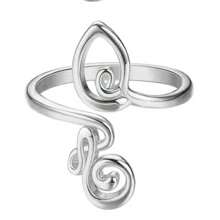 1 pieza/Set de 3 piezas Anillos de dedo ajustables para mujeres con piedras de CZ, cristales, flor y diseño de flecha abierta para joyas de pie de verano en la playa