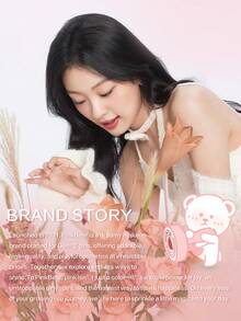 Pink Bear الزعرور البني المحمر K03. حلم ذو لمسة دافئة