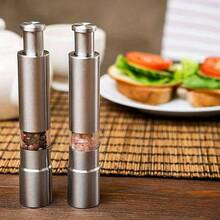 Stainless Steel Manual Mini Grinder - Press-Down Spice, Pepper & Coarse Salt Mill With Ergonomic Handle, Compact Portable Design For Fresh Grinding - No Electricity/Battery Needed, Easy-Clean Kitchen Tool For Home & Travel