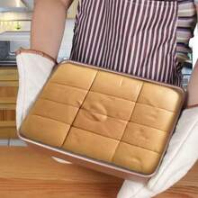 1 pieza Molde rectangular vintage para tartas, bandeja para hornear de acero al carbono antiadherente grueso, molde para hornear poco profundo de 9/11/13 pulgadas, molde para hornear multifuncional para tartas y pasteles