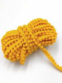 1 stuk 10 yards kleurrijke fuzzy ball franje rand chenille decoratie naaiaccessoires voor kleding en knutselen