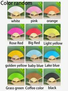 Abanico manual plegable de papel personalizado, portátil, suministros para fiestas y bodas. Abanico manual, regalo y decoración para bodas. Muy adecuado como regalo de fiesta y prop de fotos. Apropiado para decorar restaurantes, paredes, bodas, fiestas, duchas nupciales, fiestas de cumpleaños, despedidas de soltera, regalos de fiestas de boda.