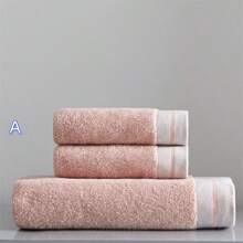 1 juego de toallas: 1 toalla de baño de 100g, 1 toalla de playa de 400g, suaves y absorbentes, de secado rápido, adecuadas para el hogar, el baño y la playa, vuelta al colegio