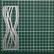 2025 New Arrival Flower Line Design Pattern Metal Cutting Dies For DIY Scrapbooking Card Making Stencils Photo Albums