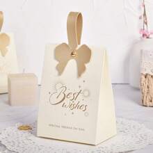 6 Stück Premium Hochzeits Gastgeschenk Box, handgehaltene Süßigkeiten Geschenkbox, elegante Hochzeit, Weihnachten, Valentinstag, Geburtstag, Süßwarenladen Geschenkbox
