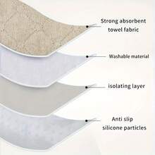 Baby Piddle Pad, Child Car Seat Liners, Kid Potty Training Seat Protector With Waterproof Liner For Stroller Dinner Chair - 1 Pack Square Seat Cushion - View 8