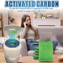 40 Packs Diaper Pail Carbon Filters For Playtex Complete And Expressions Pail, Charcoal Odor Absorbing Bags For Diaper Pails With Built-In Odor Controlling Compartment