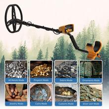 Outdoor Handheld Smart Metal Detector, High Precision Underground Metal Detector For Gold Treasure Hunting, Waterproof Beach Portable