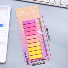 200 Index Stickers 1 Office Stationery Supplies Label Paper Student School Supplies Note Stickers