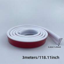 1 卷 39.37/78.74/118.11 英寸长优雅自粘式 PVC 装饰条 - 灵活可弯曲，适用于墙壁、地板和橱柜、家居装饰、地板装饰 | 欧式风格 | 易于安装模具、墙壁和地板装饰 - 彩色 - 查看 4